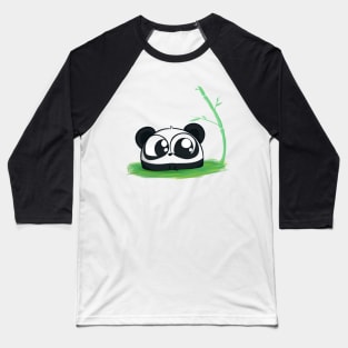 Kawaii Chibi Panda Baseball T-Shirt